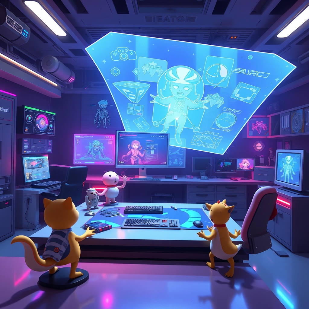 Fortnite creator tools on a futuristic editor screen